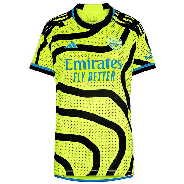 Camiseta Arsenal Replica Segunda Ropa Mujer 2023/24